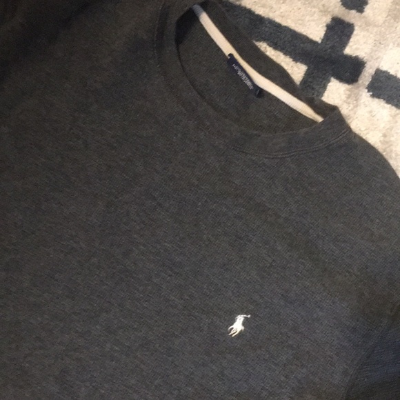 Polo Ralph Lauren Grey Thermal - Picture 2 of 4